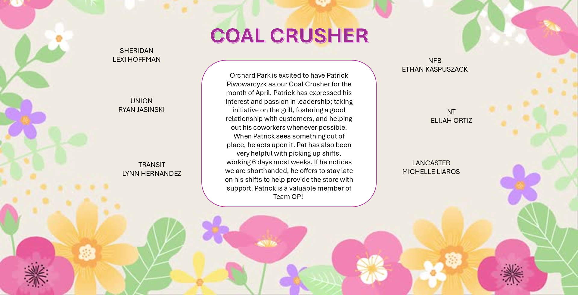 COAL CRUSHER MAY